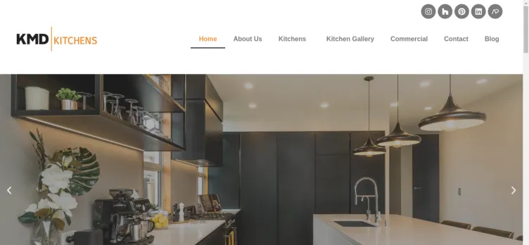 Screenshot KMD Kitchens