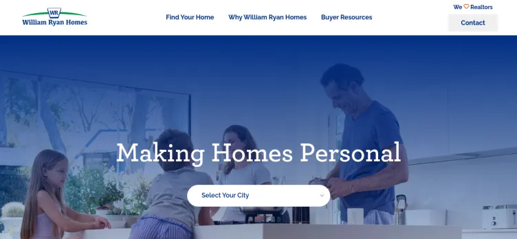 Screenshot William Ryan Homes