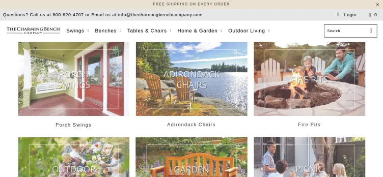 Screenshot The Charming Bench Company