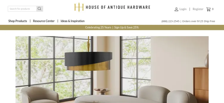 Screenshot House of Antique Hardware