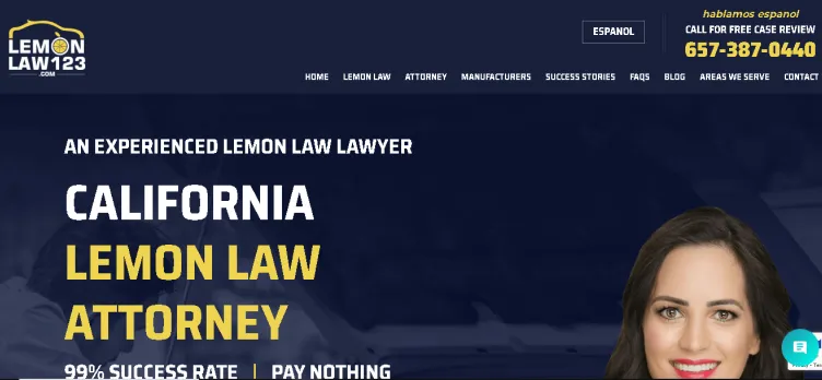 Screenshot Lemon Law 123