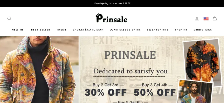 Screenshot Prinsale