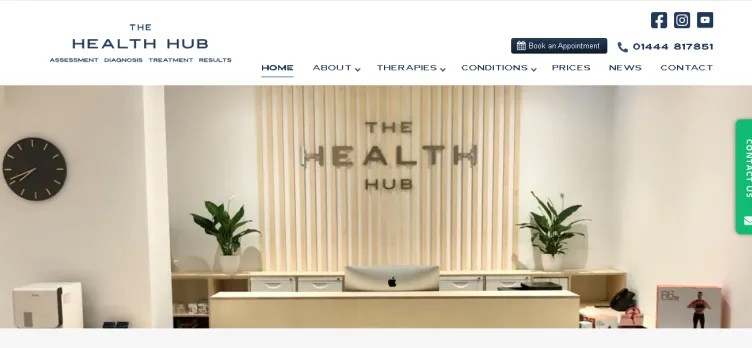 Screenshot The Health Hub