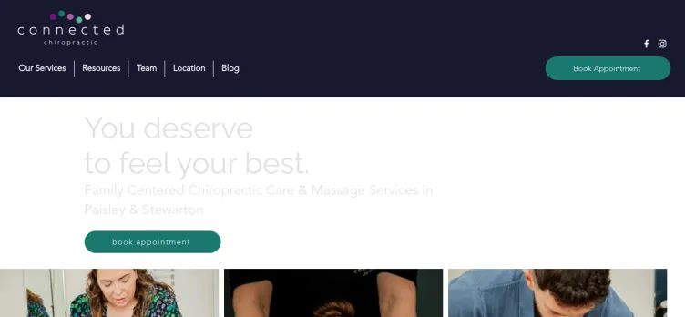 Screenshot Connected Chiropractic