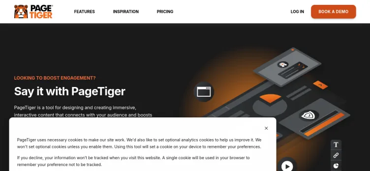 Screenshot PageTiger