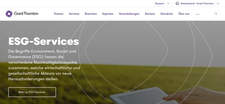 Screenshot GrantThornton.de