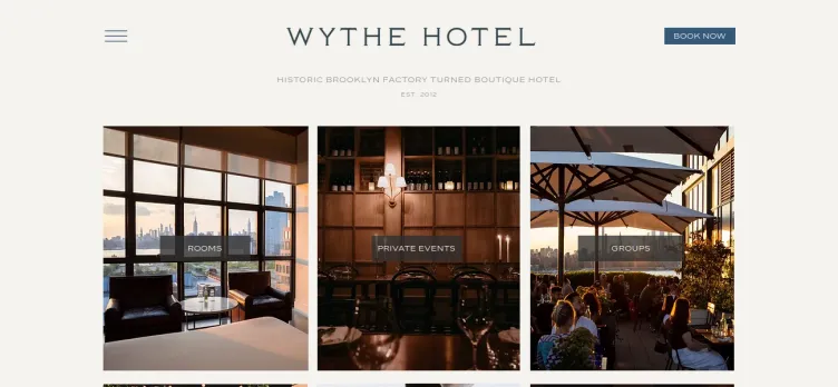 Screenshot Wythe Hotel