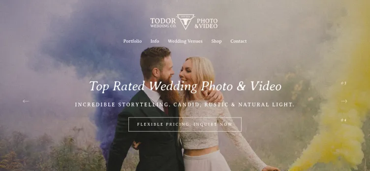 Screenshot TodorWedding.com