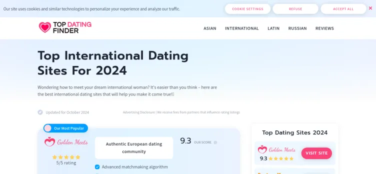 Screenshot top-dating-finder.com