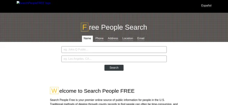 Screenshot Search People Free