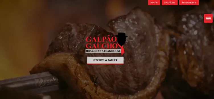 Screenshot GalpaoGauchoUSA.com