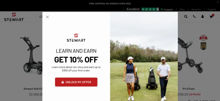 Screenshot Stewart Golf USA