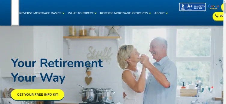 Screenshot Senior-Lending.com