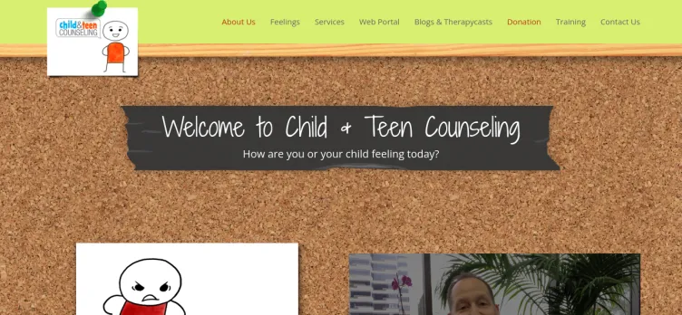 Screenshot Child & Teen Counseling