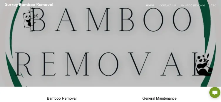 Screenshot Surrey Bamboo Removal