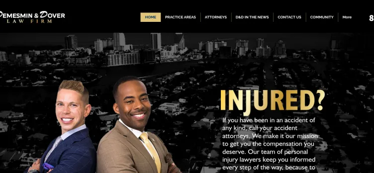 Screenshot www.youraccidentattorneys.com