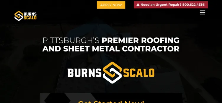 Screenshot Burns-Scalo.com