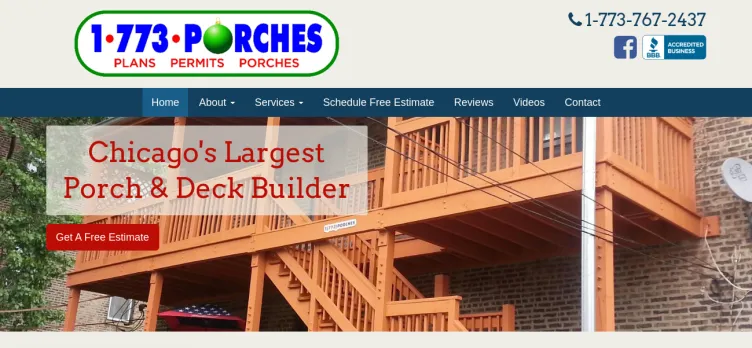 Screenshot 1773Porches.com