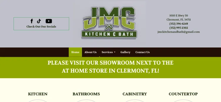 Screenshot JMCBuildersLLC.com