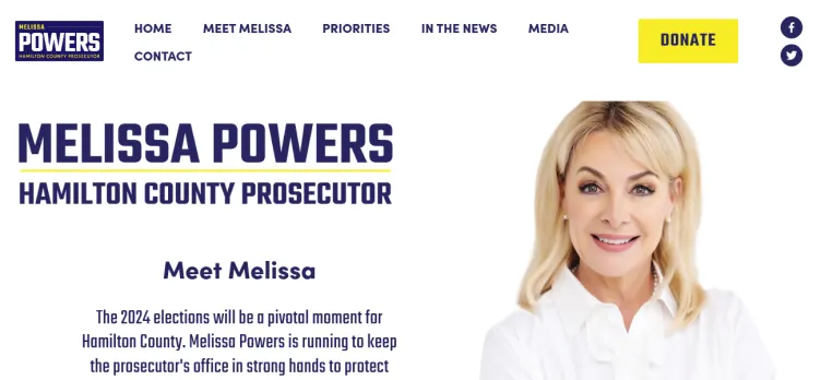 Screenshot PowersForProsecutor.com