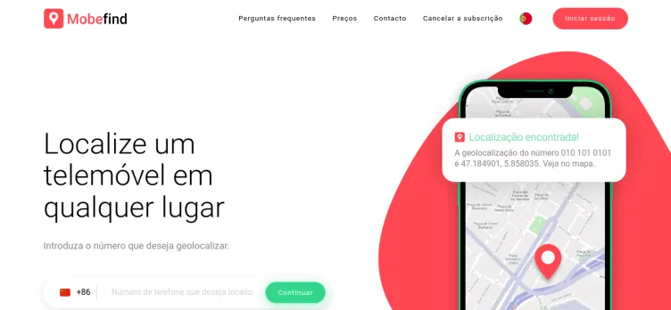 Screenshot Mobefind-pt.com