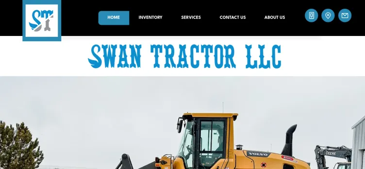 Screenshot SwanTractor.com