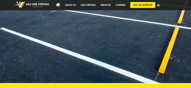 Screenshot PavementMarkings.com