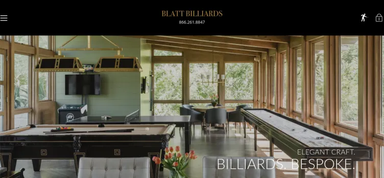 Screenshot Blatt Billiards