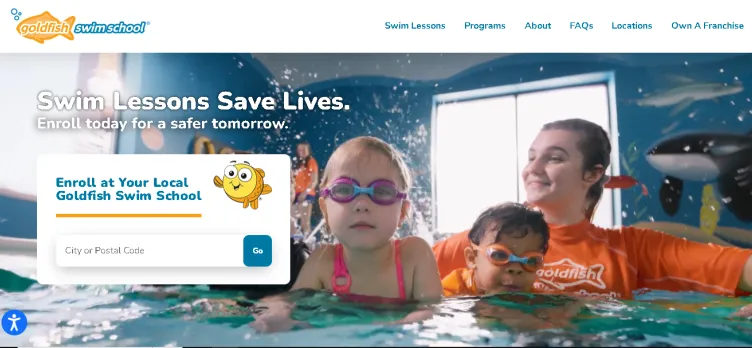 Screenshot Goldfish Swim School