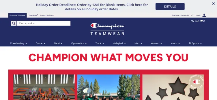 Screenshot Champion Teamwear