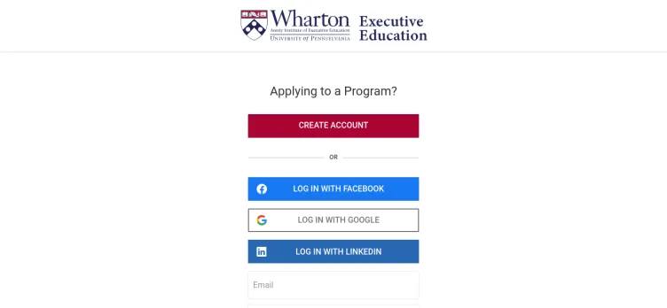 Screenshot Wharton.upenn.edu