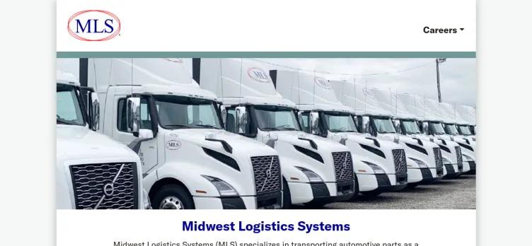 Screenshot Midwest Logistics Systems