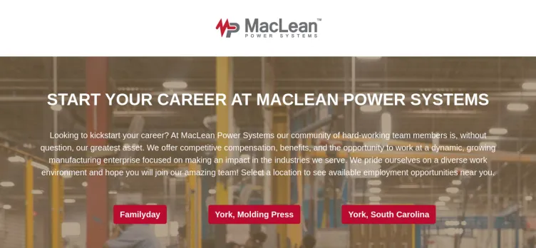 Screenshot Maclean-Careers.com