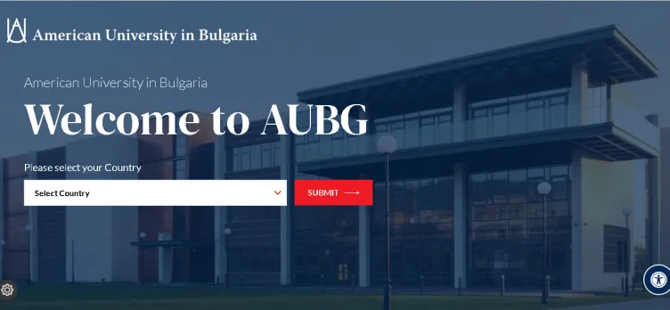 Screenshot AUBG.edu