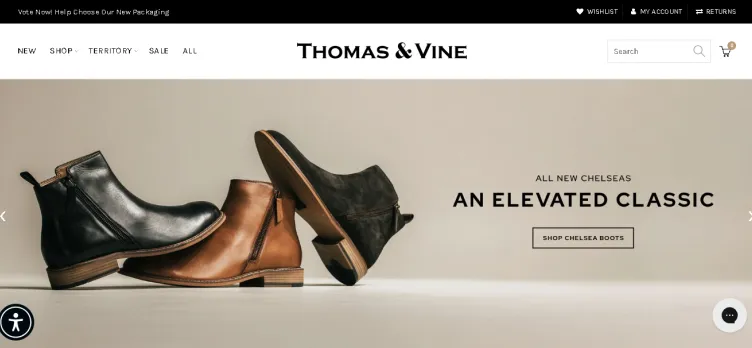 Screenshot Thomas & Vine