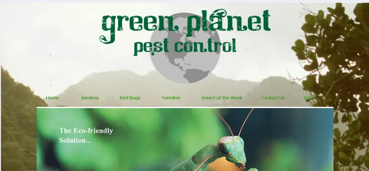 Screenshot Green Planet Pest