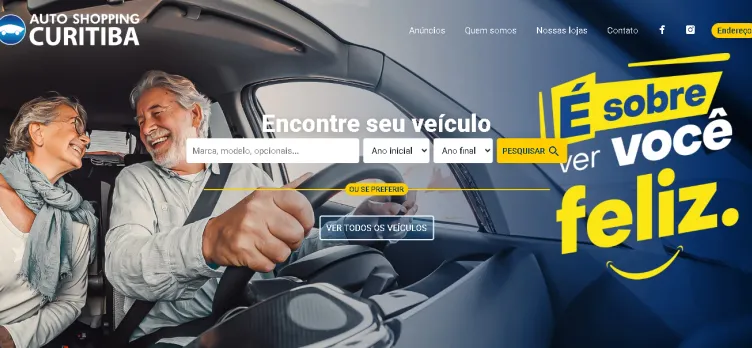 Screenshot Auto Shopping Curitiba