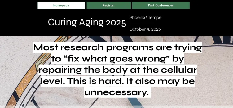 Screenshot Curing-Aging.com