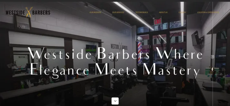 Screenshot West Side Barbers