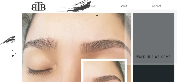 Screenshot Tatiana Brow Bar