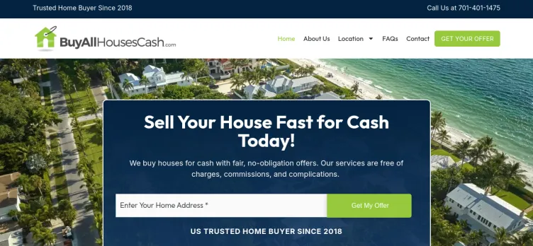 Screenshot Buy All Houses Cash