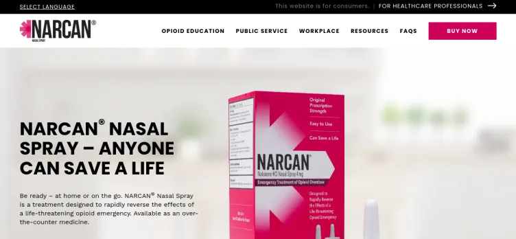 Screenshot Narcan