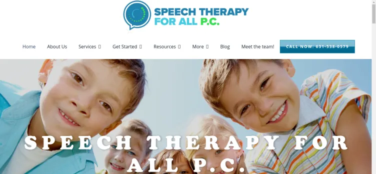 Screenshot Speech Therapy For All