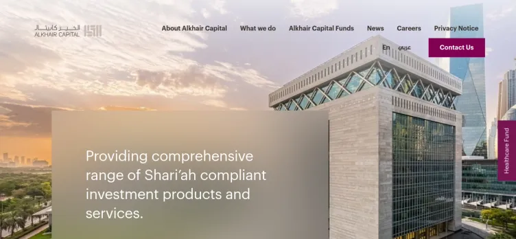 Screenshot Alkhair Capital