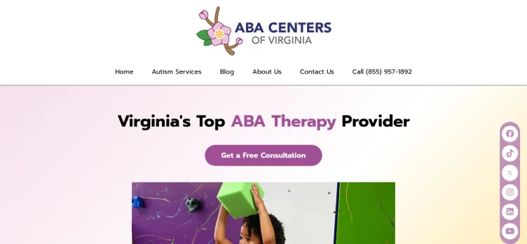 Screenshot Abacentersva.com