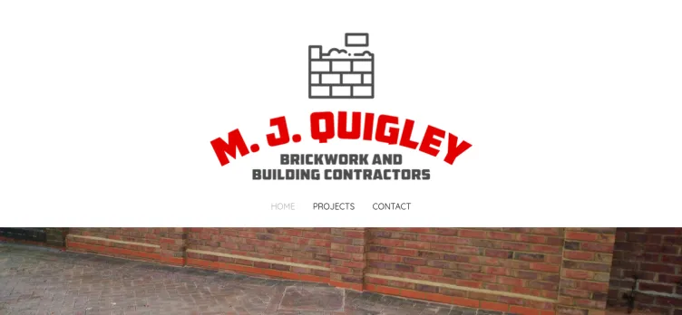 Screenshot MjQuigleyBuilders.co.uk