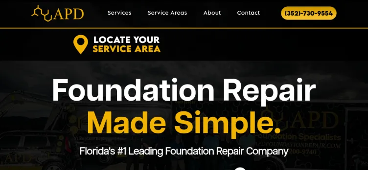 Screenshot APD Foundation Repair