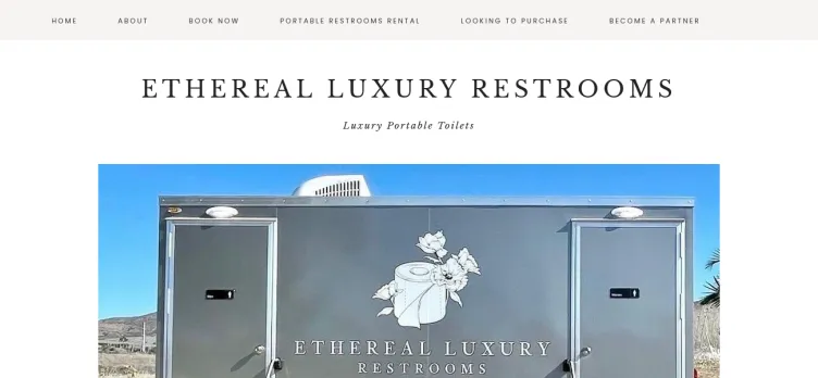 Screenshot Ethereal Luxury Restrooms