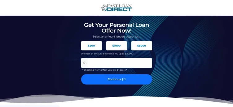 Screenshot FastLoanDirect