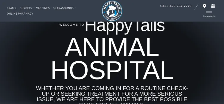 Screenshot Happy Tails Animal Hospital